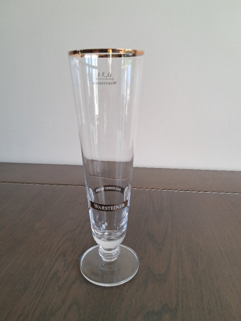 O24 Bierglas Warsteiner 0,3 L, Verzamelen, Biermerken, Ophalen of Verzenden, Zo goed als nieuw, Glas of Glazen, Overige merken