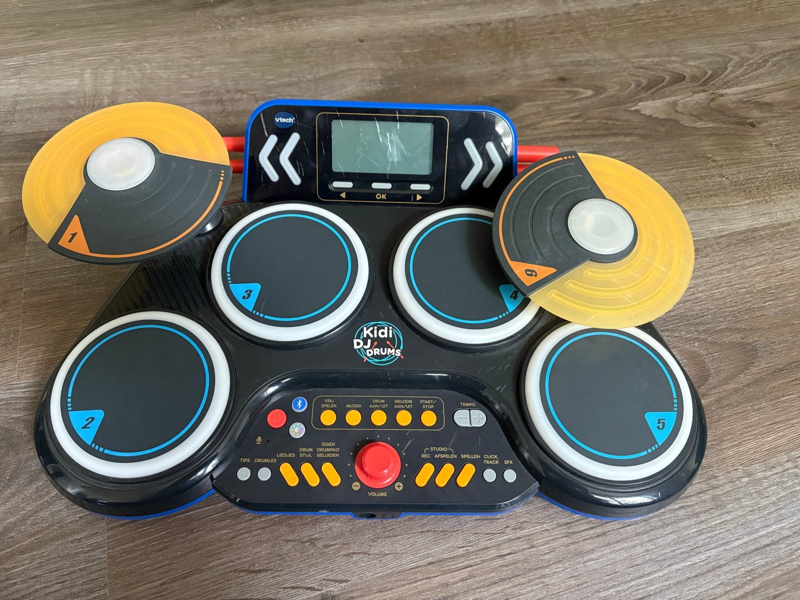 Vtech Kidi DJ Drums - Werkt perfect!, Kinderen en Baby's, Speelgoed | Educatief en Creatief, Ophalen of Verzenden, Gebruikt, Elektronica