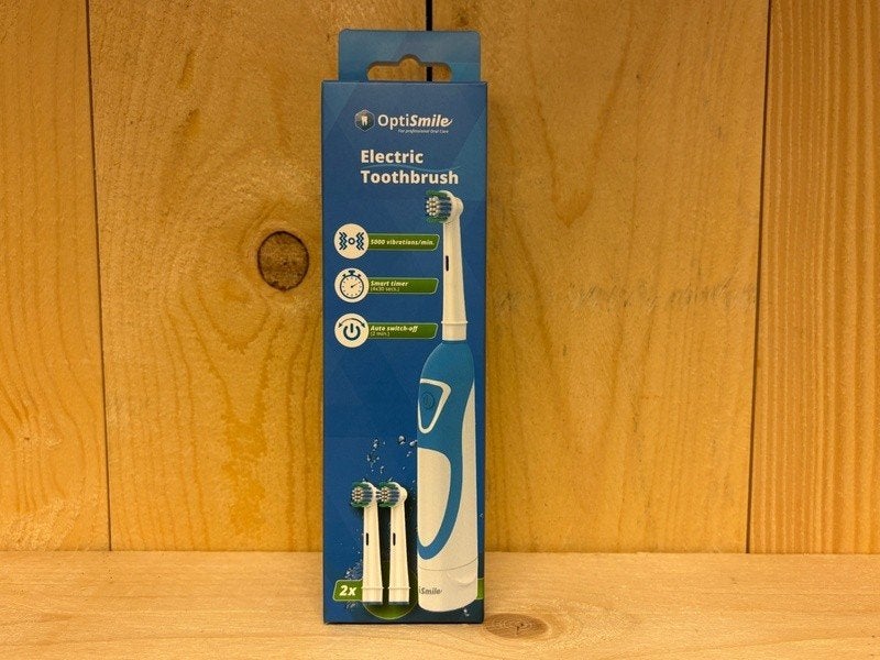Elektrische tandenborstel OptiSmile – incl. 2 opzetborstels, Overschiestraat 63-5, 1062XD Amsterdam, Nieuw, Ophalen of Verzenden