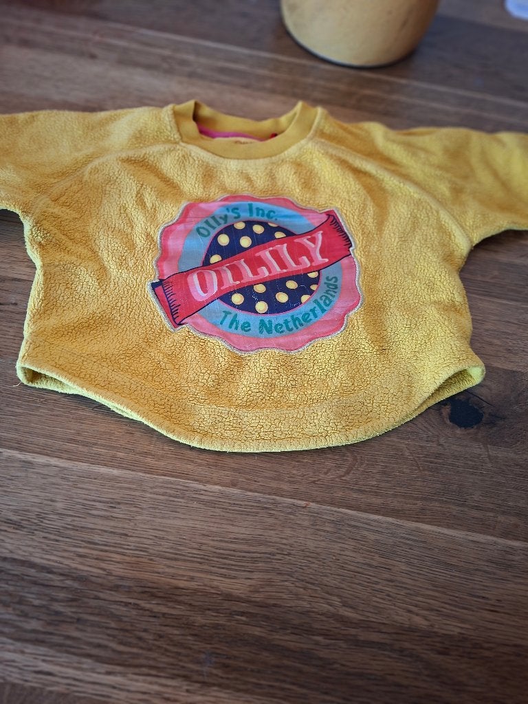 Oilily gele trui maat 92, Gebruikt, Meisje, Trui of Vest, Oilily