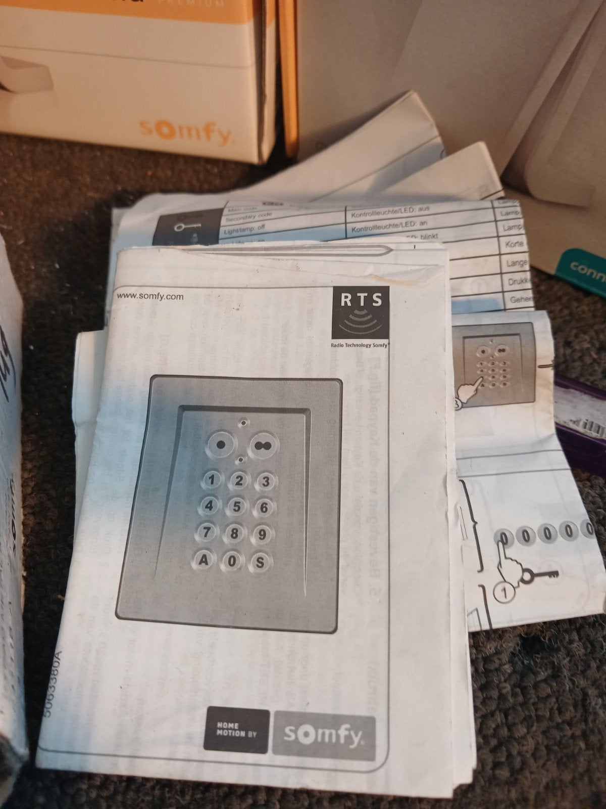 somfy key pad rts. nieuw., Huis en Inrichting, Ophalen