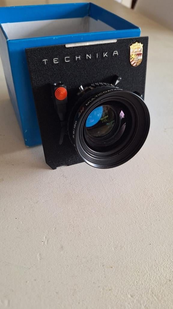 Linhof techniacarden camera, schneider symmar - s lenzen, Ophalen of Verzenden, Spiegelreflex, Overige Merken