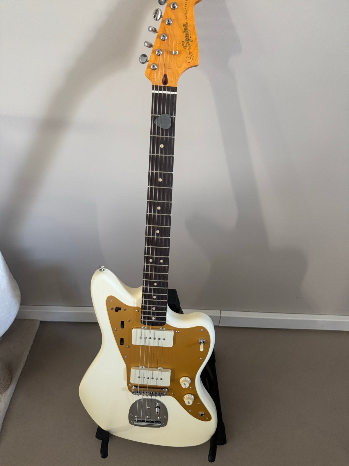 Squier J Mascis Jazzmaster - Zo goed als nieuw, Ophalen, Zo goed als nieuw, Solid body, Fender