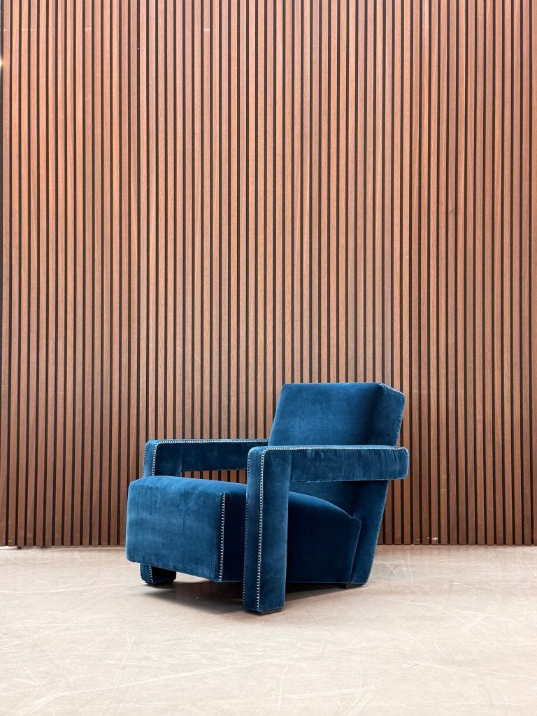 Cassina Utrecht Fauteuil - Blue, Ophalen of Verzenden
