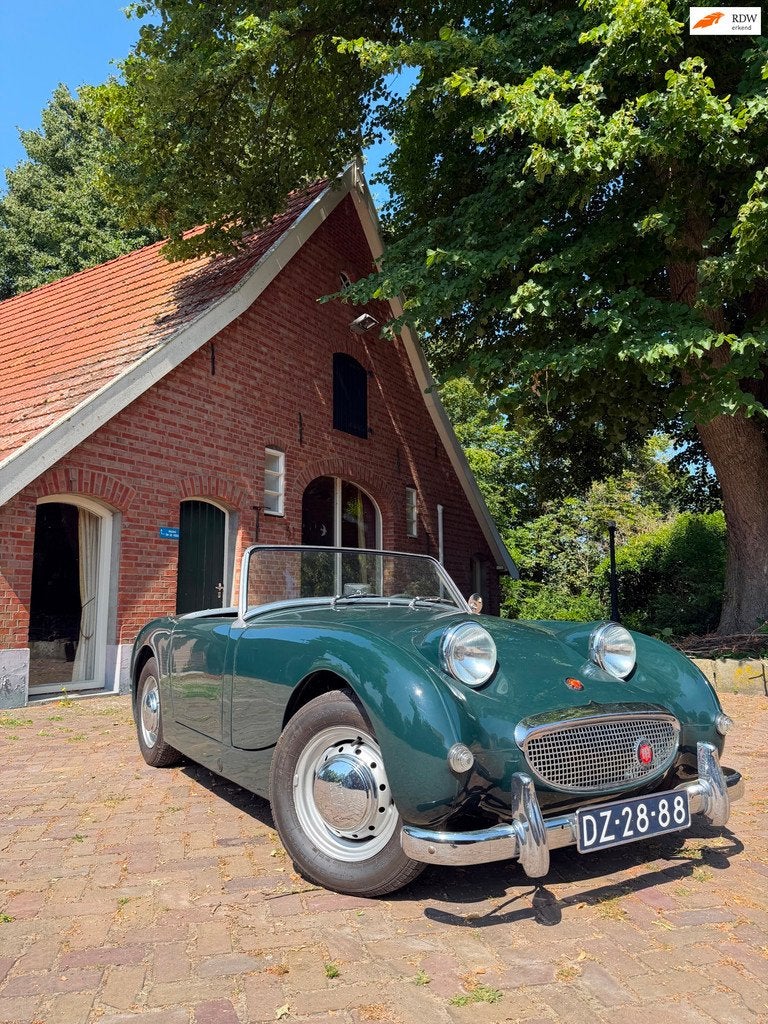 Austin-Healey SPRITE Frog eye, top staat!, Auto's, Austin, Gebruikt, Zwart, 948 cc, Bedrijf