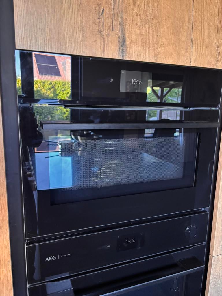 AEG CM7310B combi magnetron inbouw, Ophalen, Zo goed als nieuw, Oven, Inbouw