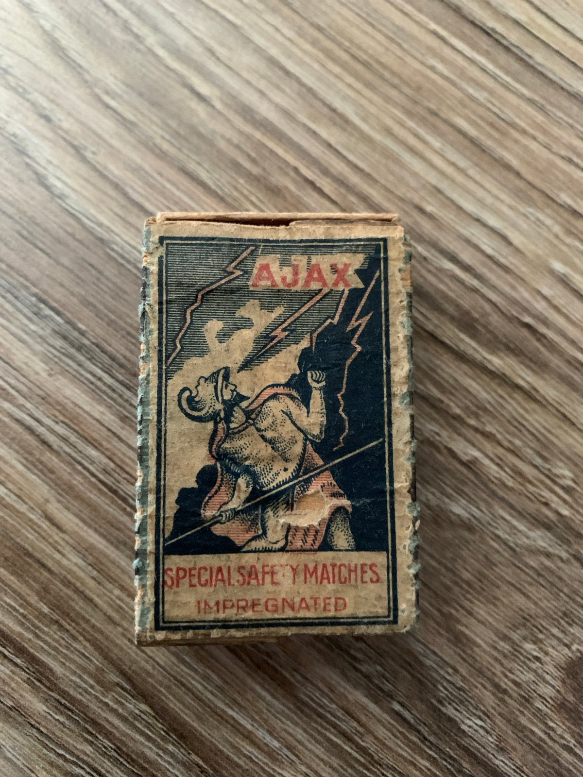 Vintage Ajax luciferdoosje - Special Safety Matches, Antiek en Kunst, Ophalen of Verzenden