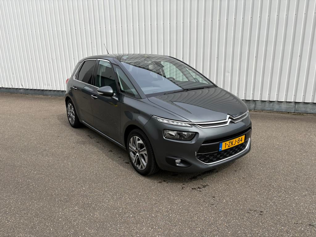 Citroën C4 Picasso 1.6 2015 Grijs trekhaak, Voorwielaandrijving, Stof, Origineel Nederlands, Bedrijf