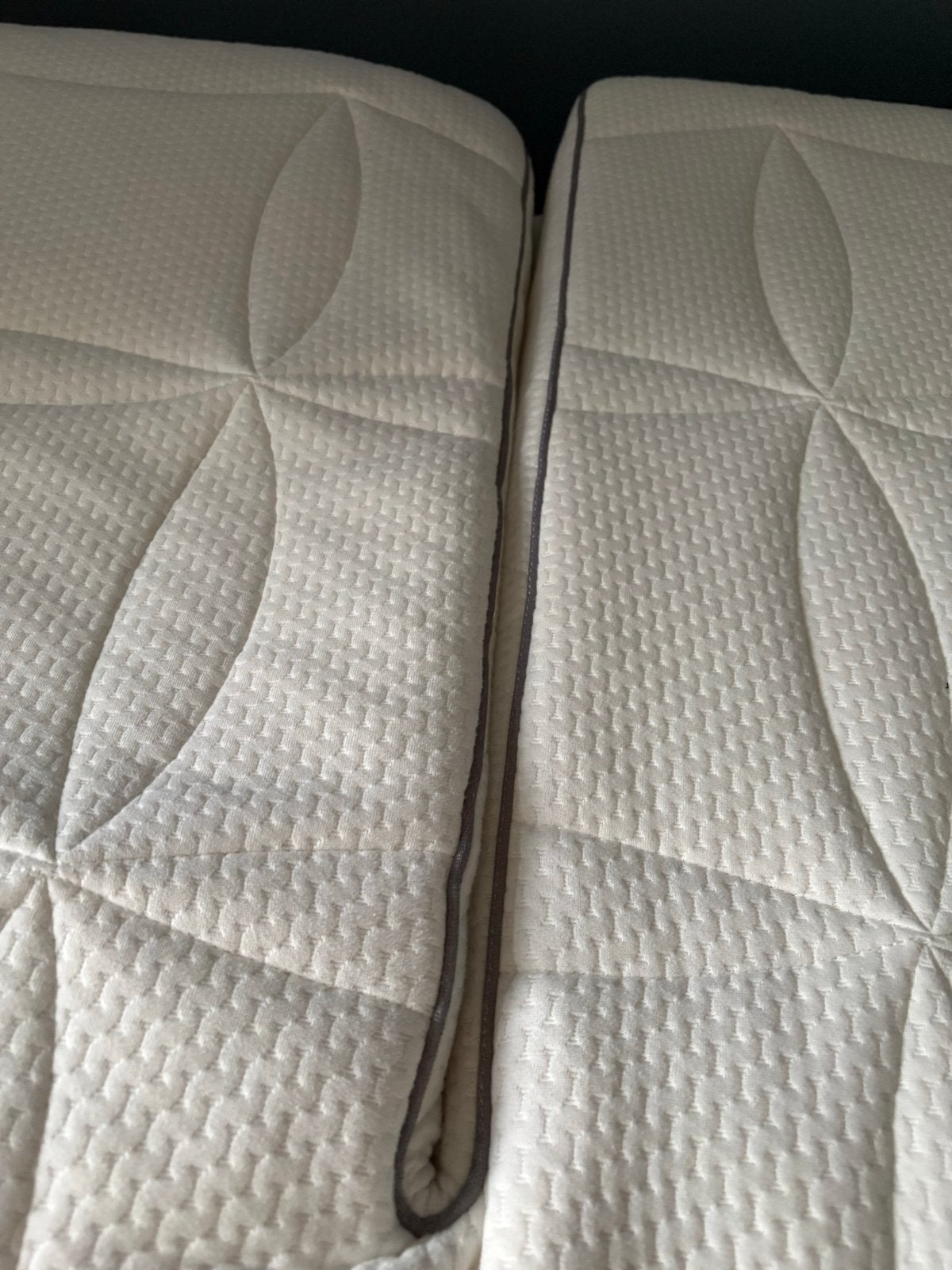 Splittopper 180x200 nasa de luxe(totaalbed), Ophalen, Tweepersoons, Zo goed als nieuw, Matras
