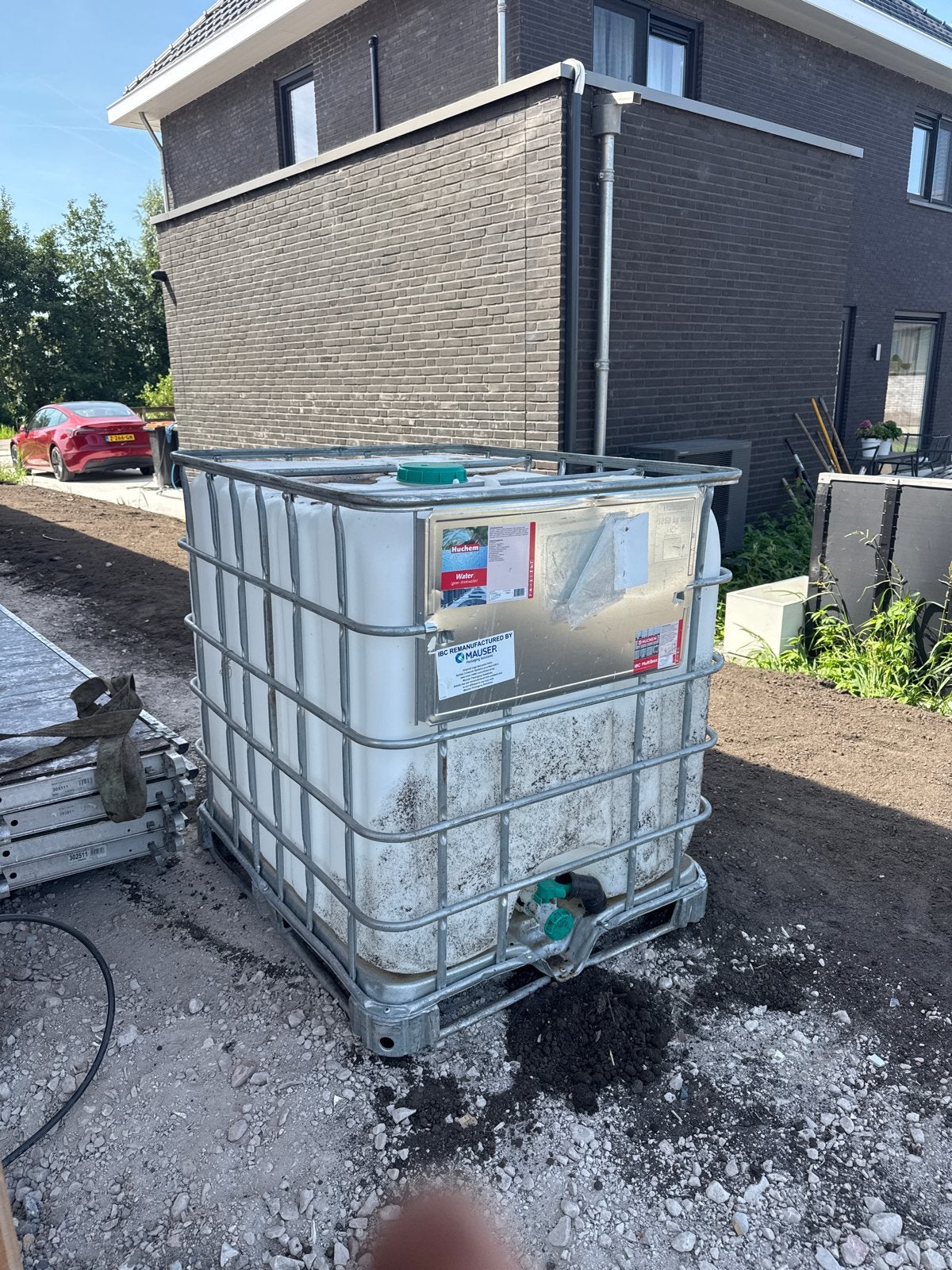 IBC Multibox Watertank - 1000 liter, Ophalen