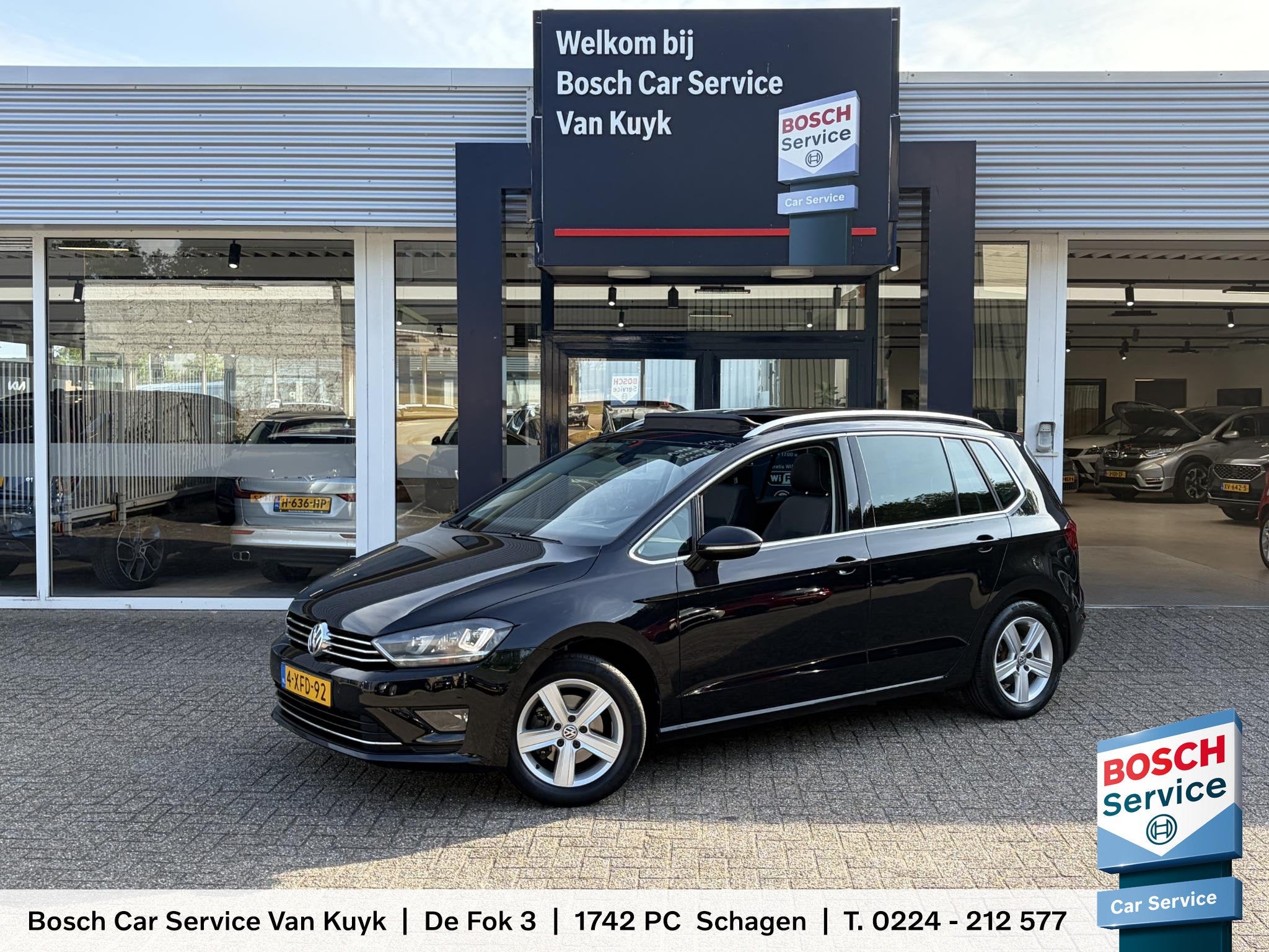 Volkswagen Golf Sportsvan 1.2 TSI Highline / Automaat / NL-A, Auto's, Volkswagen, Dealer onderhouden, Gebruikt, 4 cilinders, Alcantara