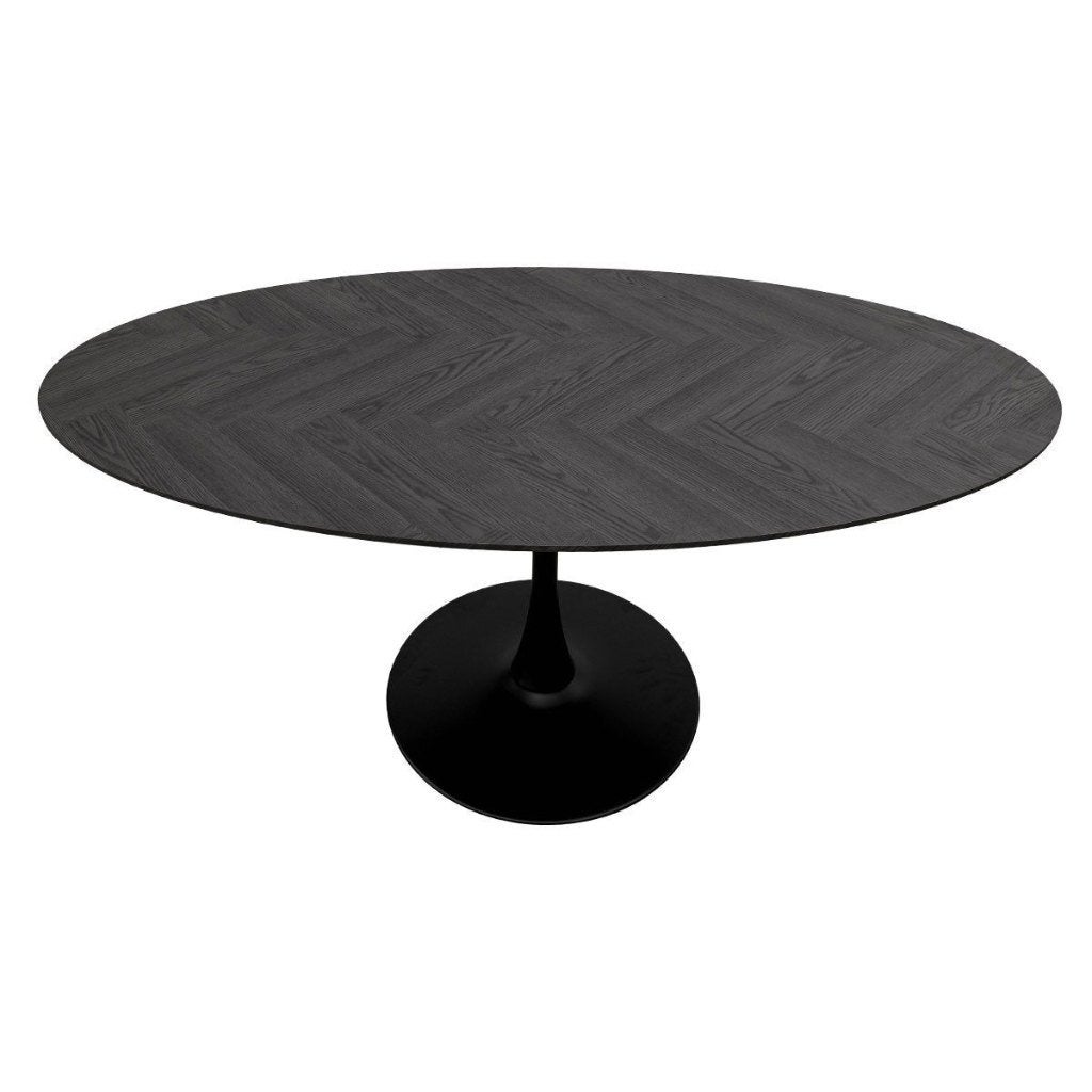 Foto 4 van KICK Eettafel Tafel - Jari Zwart - Nieuw - 160cm