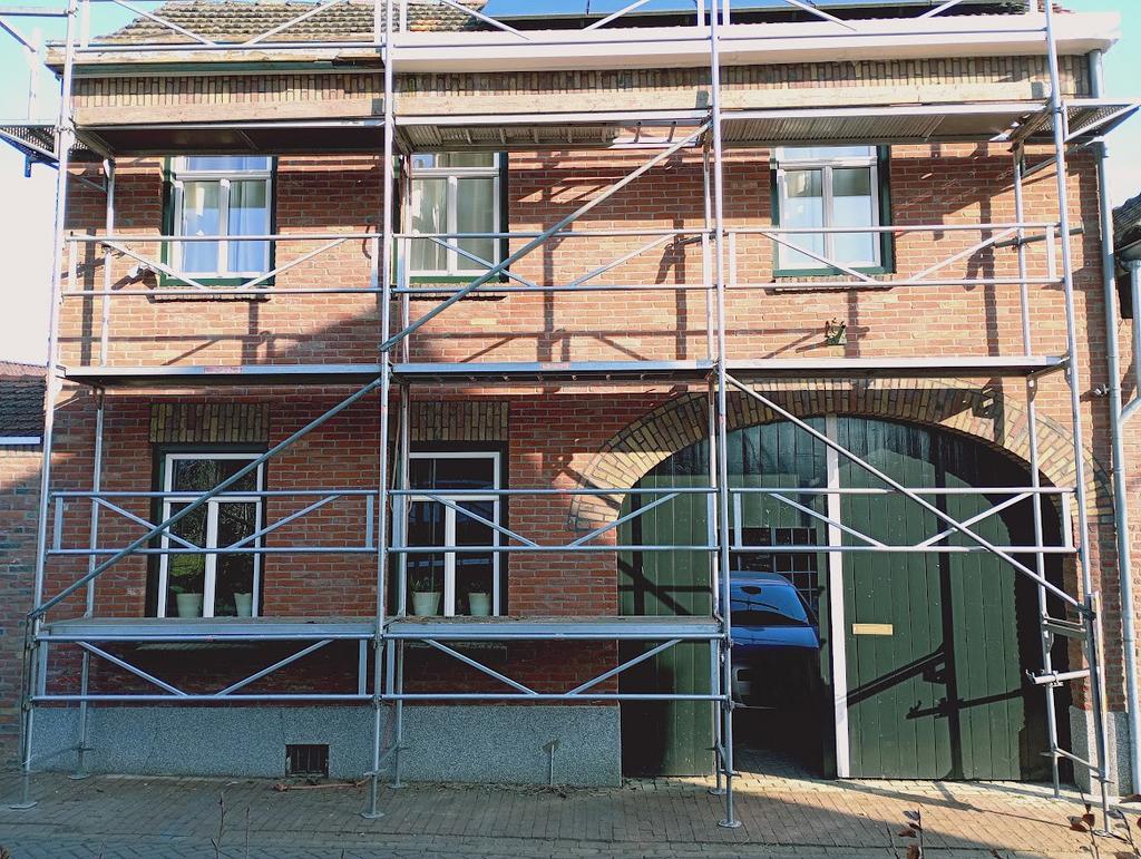 Layer Robust steiger aluminium, Ophalen, Gebruikt, Gevelsteiger, 5 meter of hoger