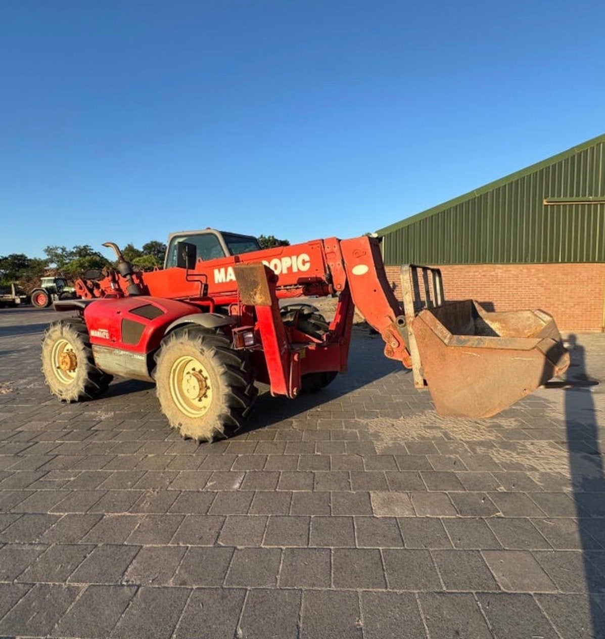 Manitou 1337 SLT Verreiker - 1999, 7120 uur., Zakelijke goederen, Ophalen of Verzenden, Verreiker