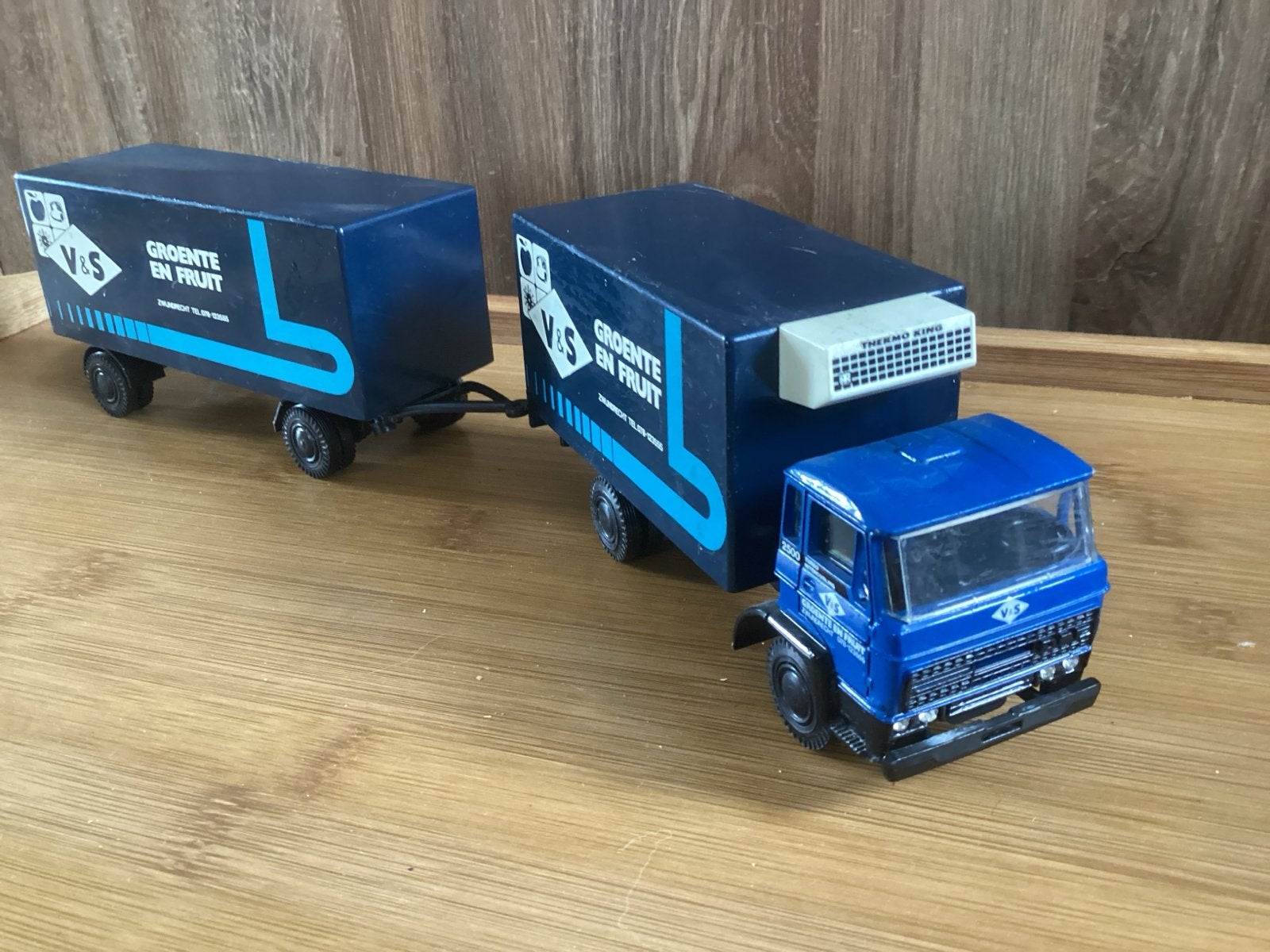 Vintage V&S Groente en Fruit Vrachtwagen met Aanhanger, Ophalen of Verzenden, Gebruikt