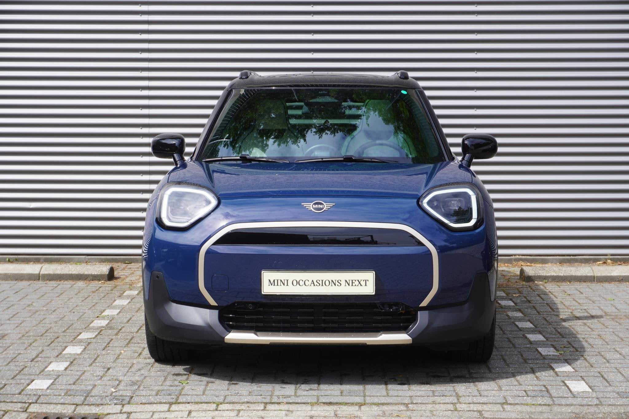 MINI Aceman E | Pakket M | 19" Hexagram Spoke 2-tone | Alarm, Auto's, Mini, Gebruikt, Met garantie (alle), Blauw, Origineel Nederlands