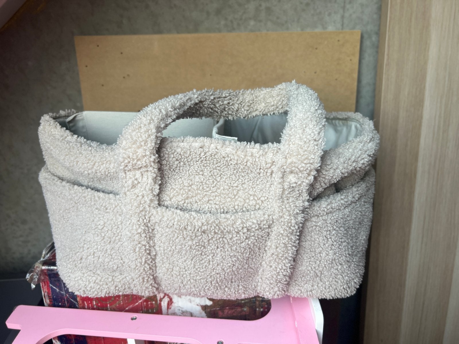 Teddy H&M luier Tas - Beige, Ophalen, Gebruikt, Beige, Overige typen