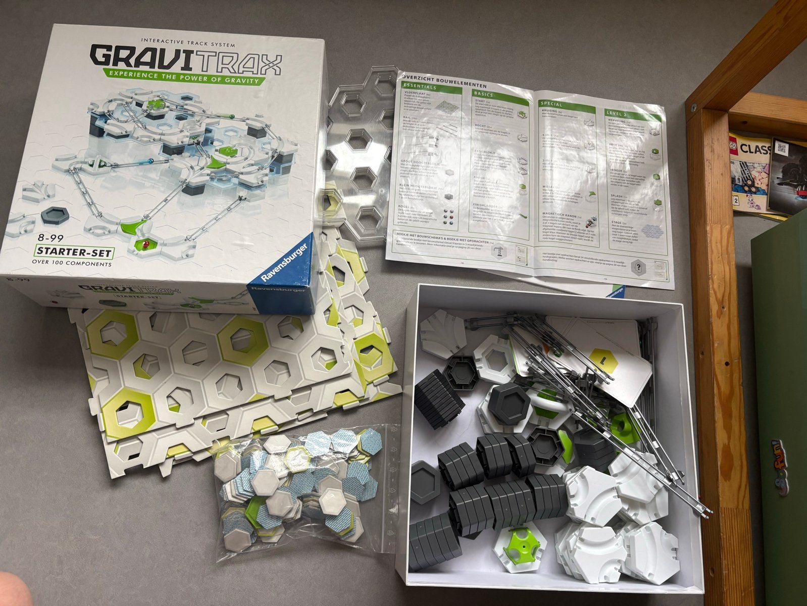Gravitrax Basis set + Uitbreiding Vertical + Advent kalender, Ophalen, Zo goed als nieuw, Overige merken