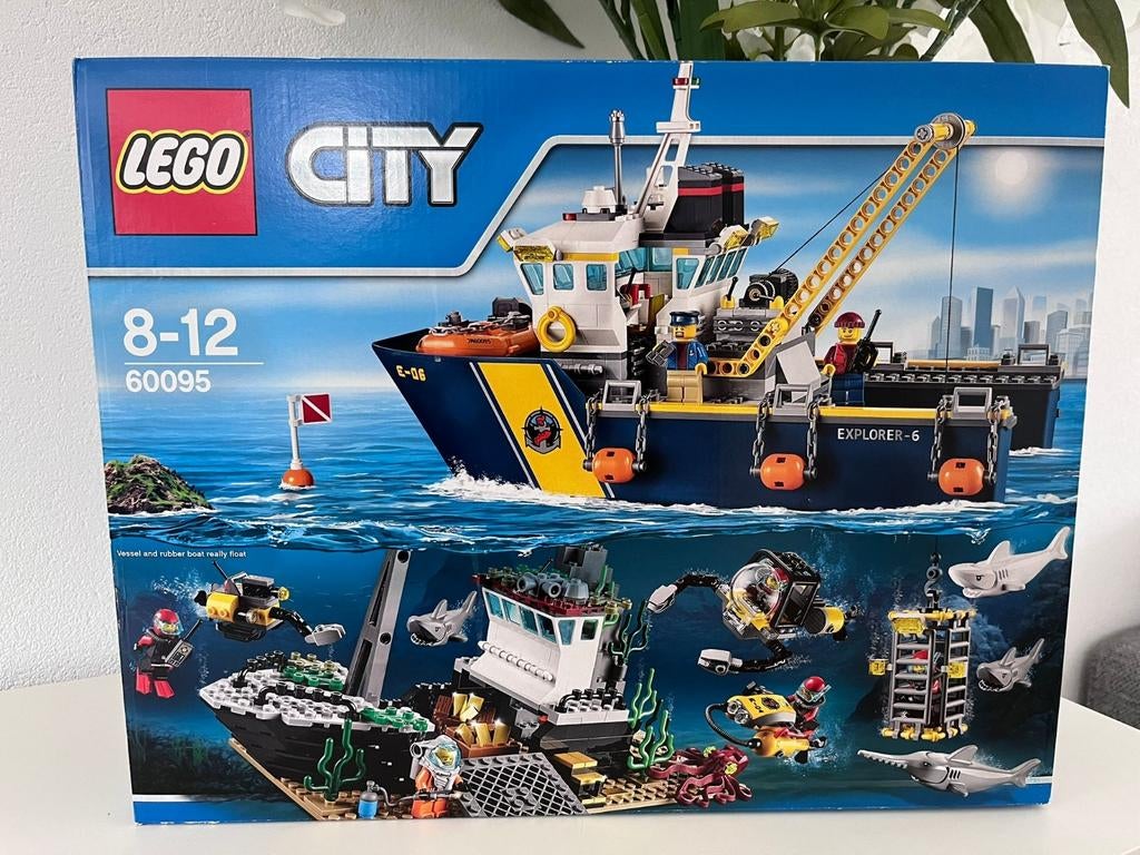 LEGO City 60095 Diepzee Onderzoeksschip ***NIEUW***, Compleet, City, Lego, Nieuw