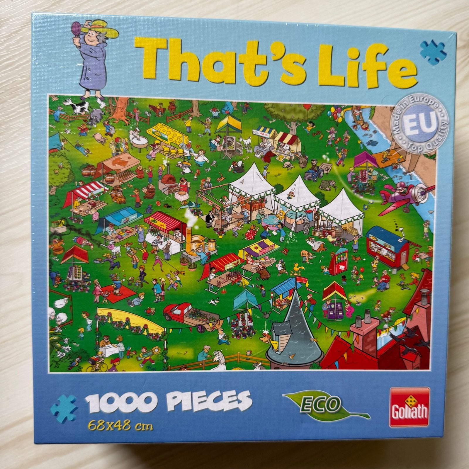 Nieuwe That's Life 1000 stukjes legpuzzel Goliath, Ophalen, 500 t/m 1500 stukjes, Nieuw, Legpuzzel