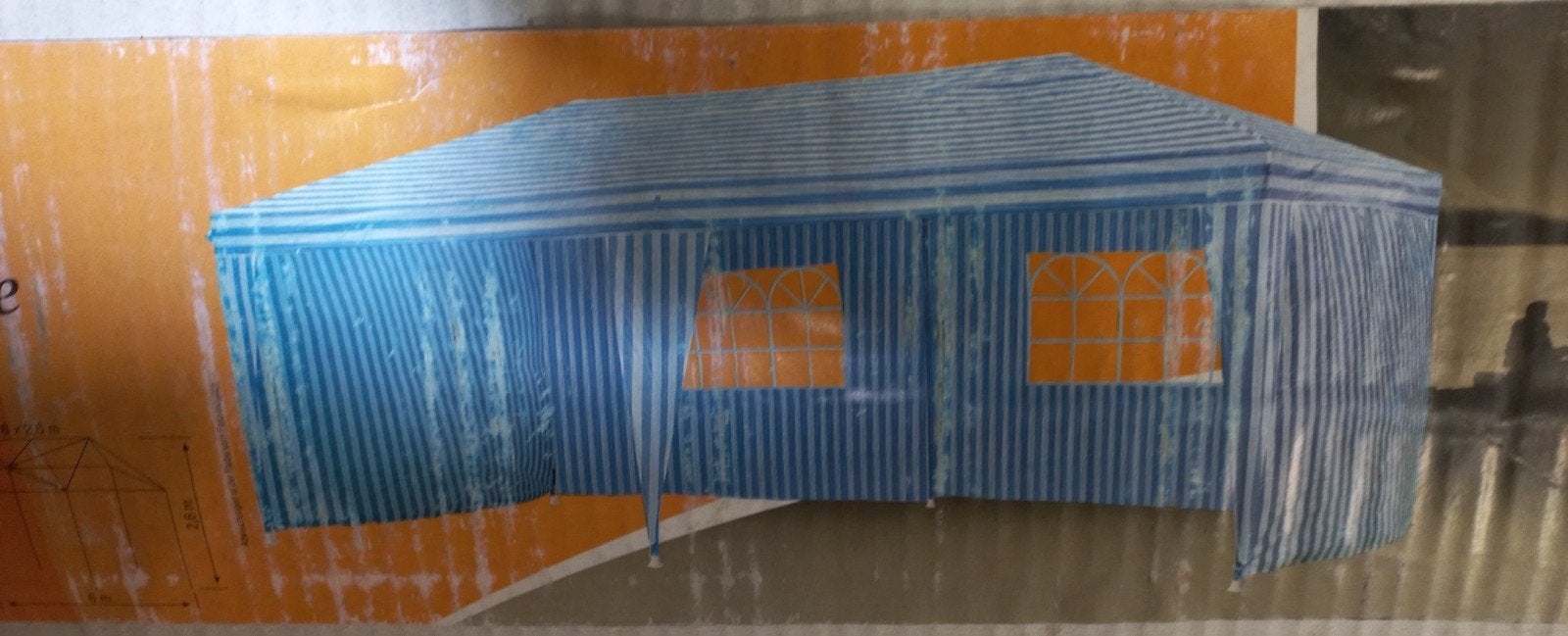 Grote Riva Paviljoen 3x6m - Ideaal voor feesten!, Ophalen