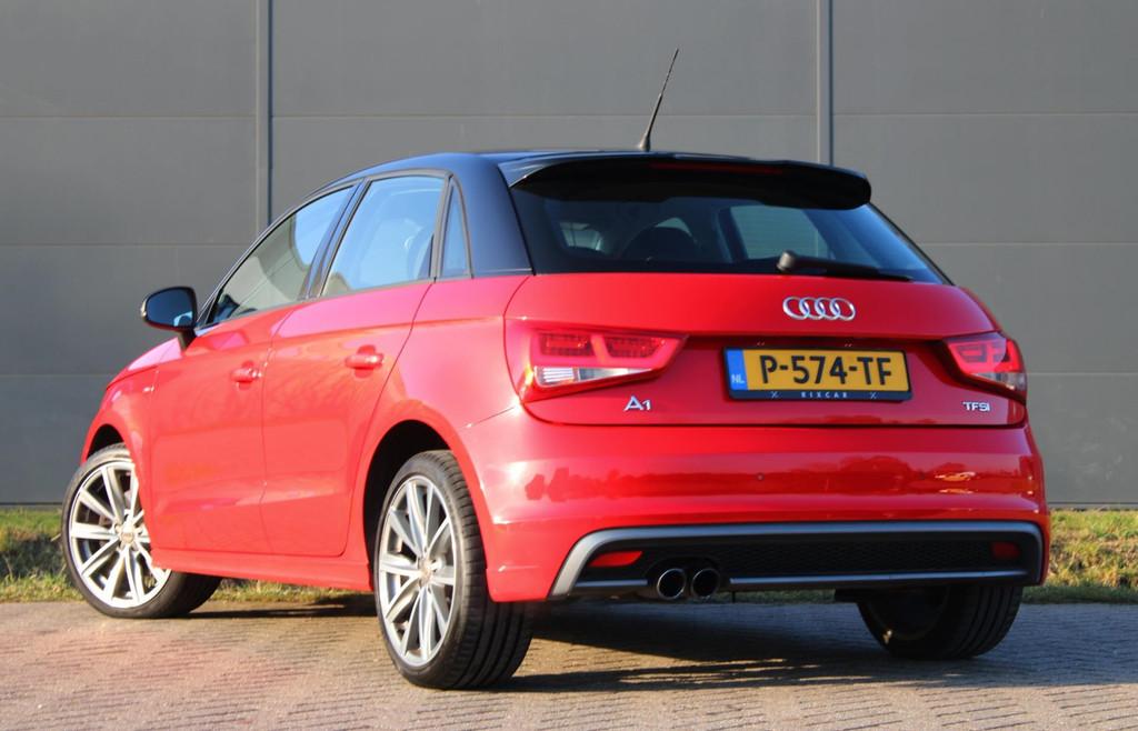 Audi A1 Sportback 1.4 TFSI ProLine S-Line Xenon PDC, Auto's, Voorwielaandrijving, Euro 5, Zwart, 4 cilinders