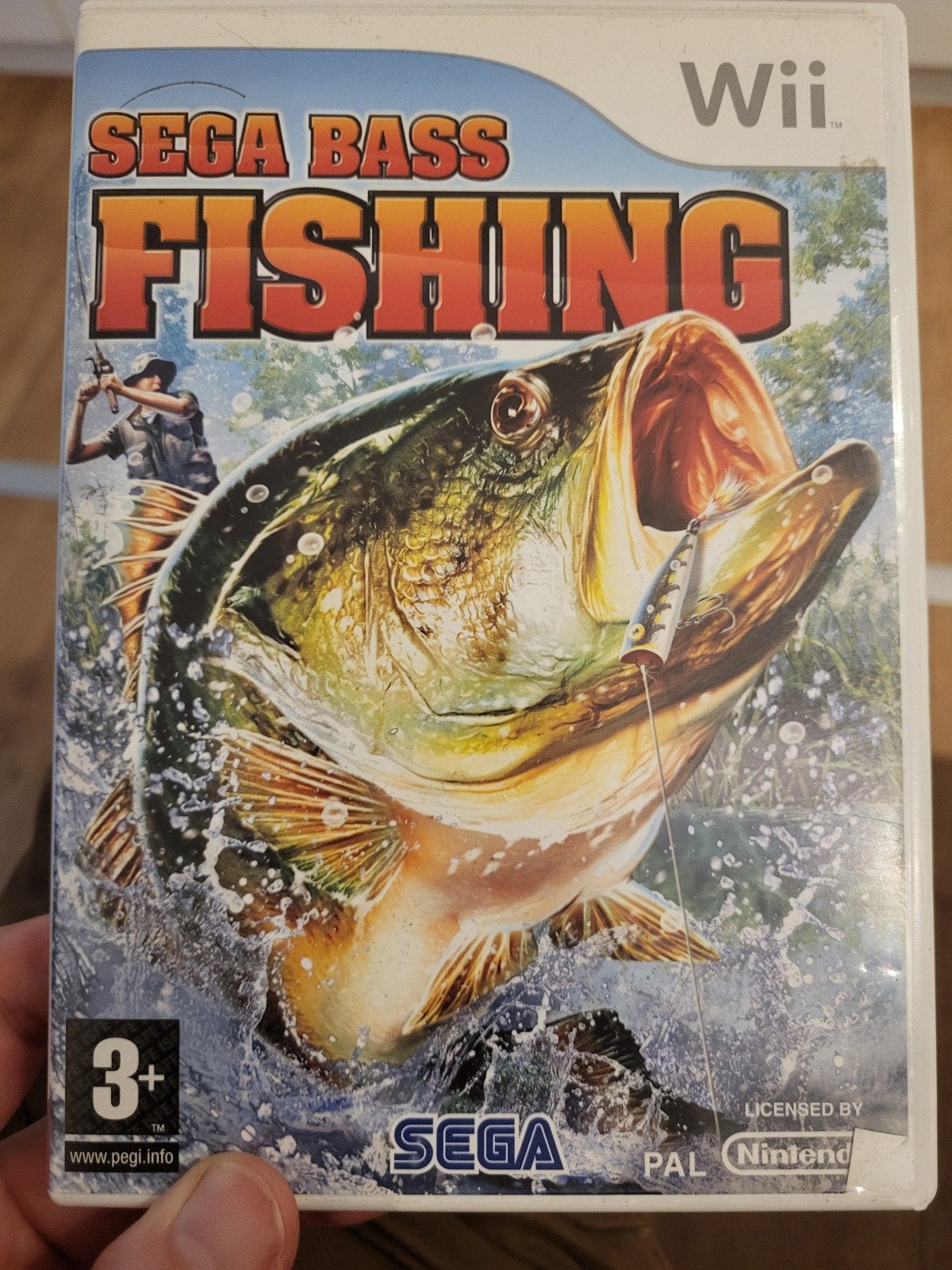 Sega Bass Fishing - Wii (PAL), Gebruikt, Overige genres, 1 speler, Ophalen of Verzenden