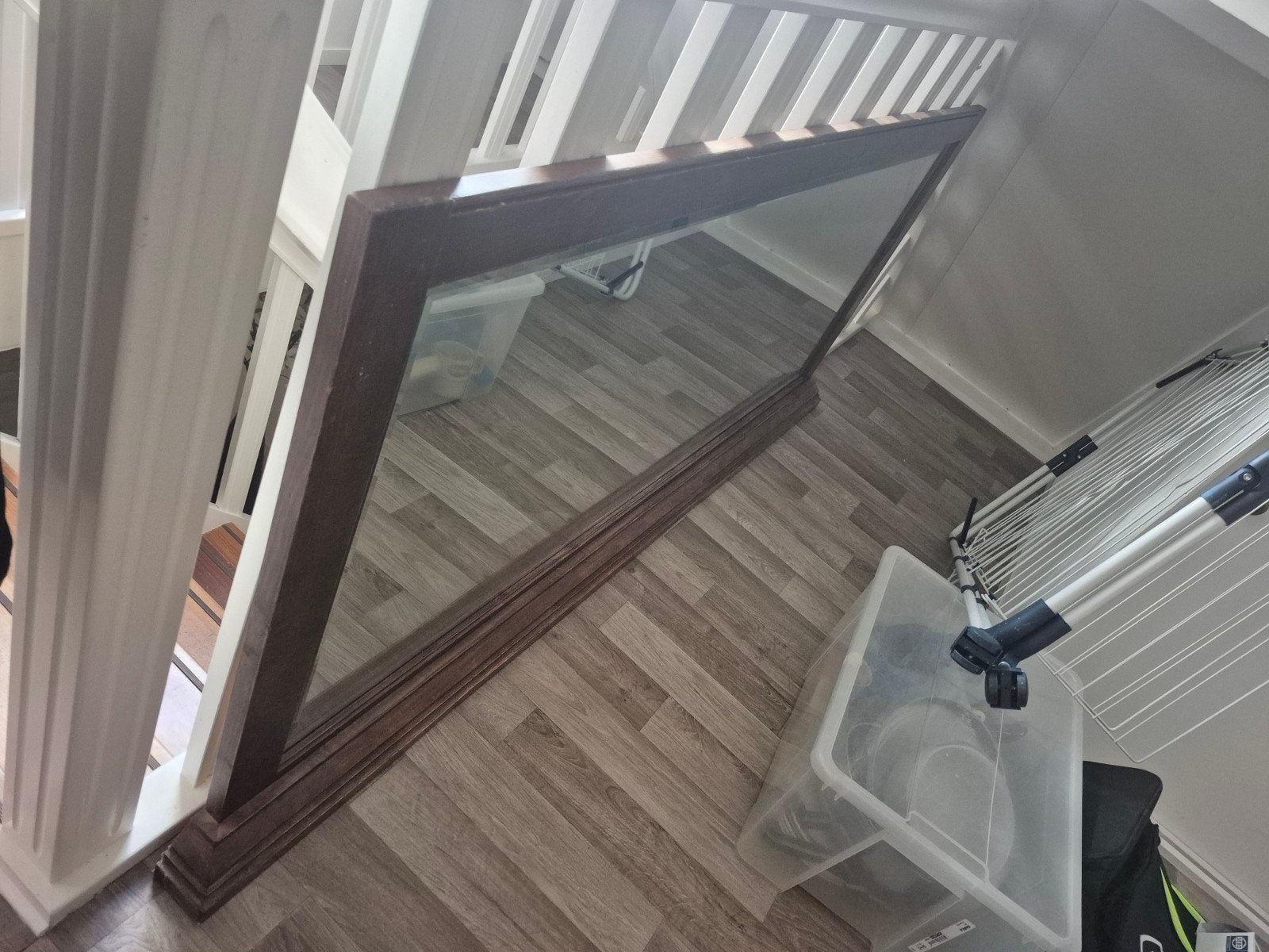 Wanspiegel, Ophalen, Gebruikt, 125 cm of meer, Minder dan 100 cm