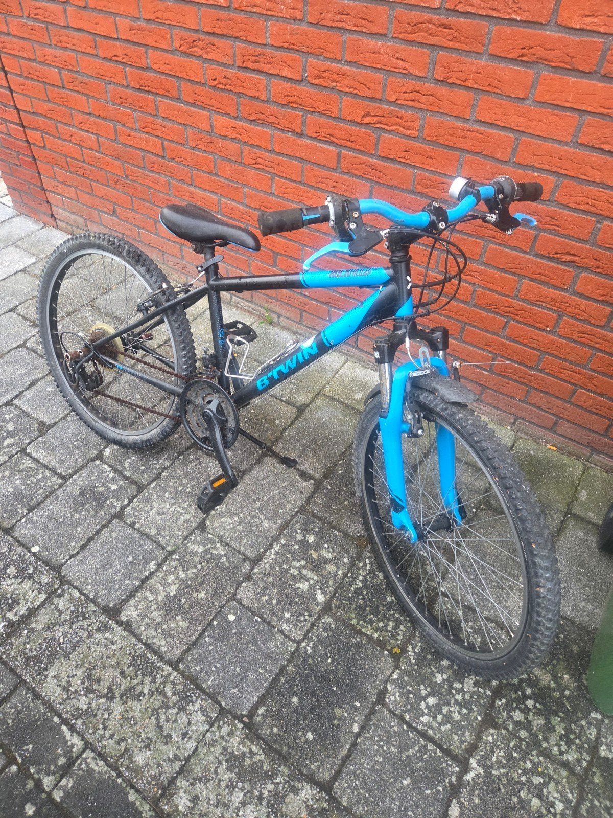 Te koop Rockrider btwin jongensfiets 24 inch, Fietsen en Brommers, Fietsen | Crossfietsen en BMX, Ophalen, Gebruikt, Staal, 20 tot 24 inch