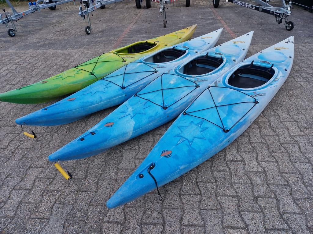 4 x Rainbow Oasis 3.90 incl. peddel NU €125!!!, Watersport en Boten, Ophalen, Italie, Gebruikt, Eén persoon