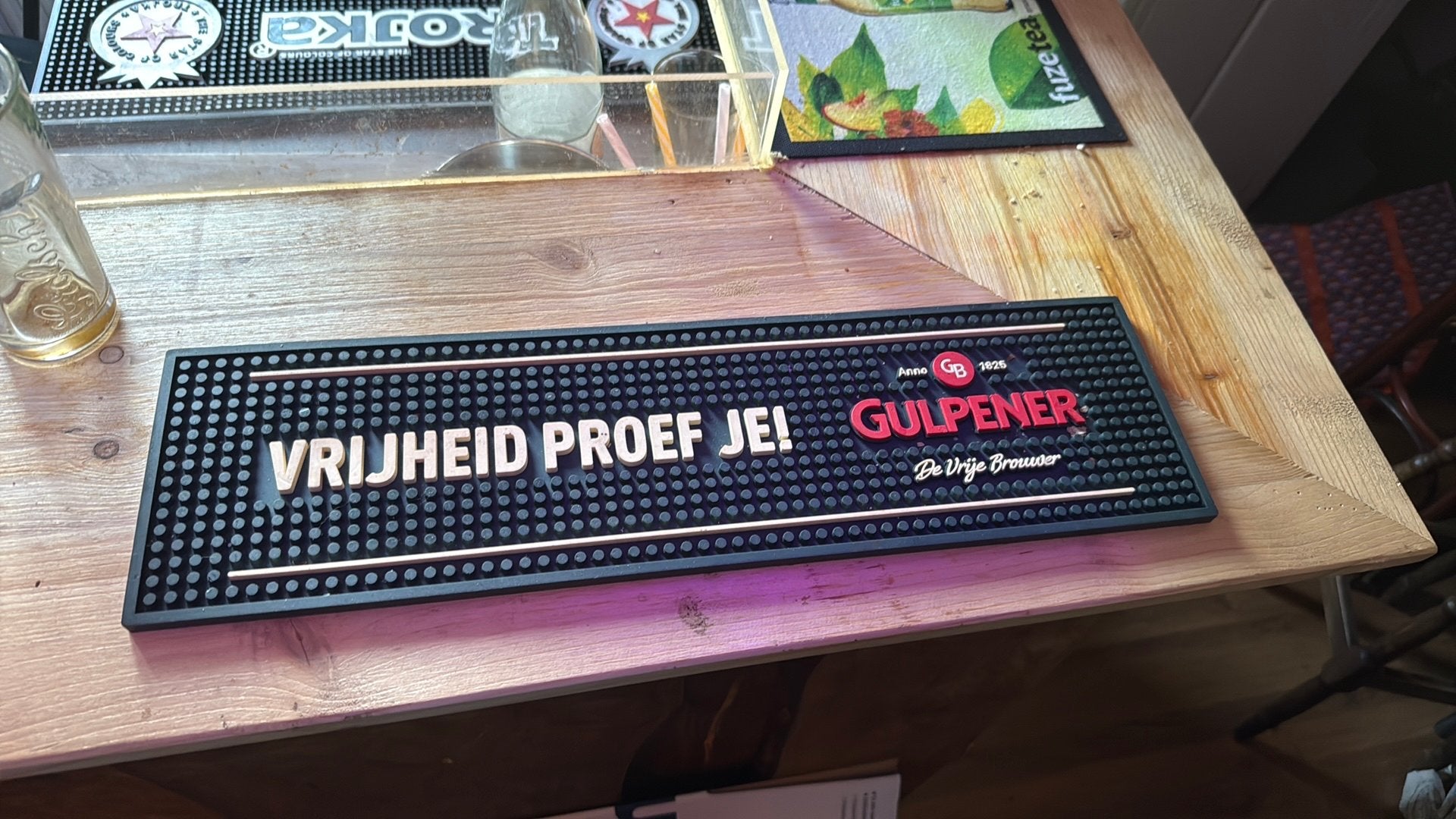 Gulpener barmat, Ophalen of Verzenden, Zo goed als nieuw, Gebruiksvoorwerp