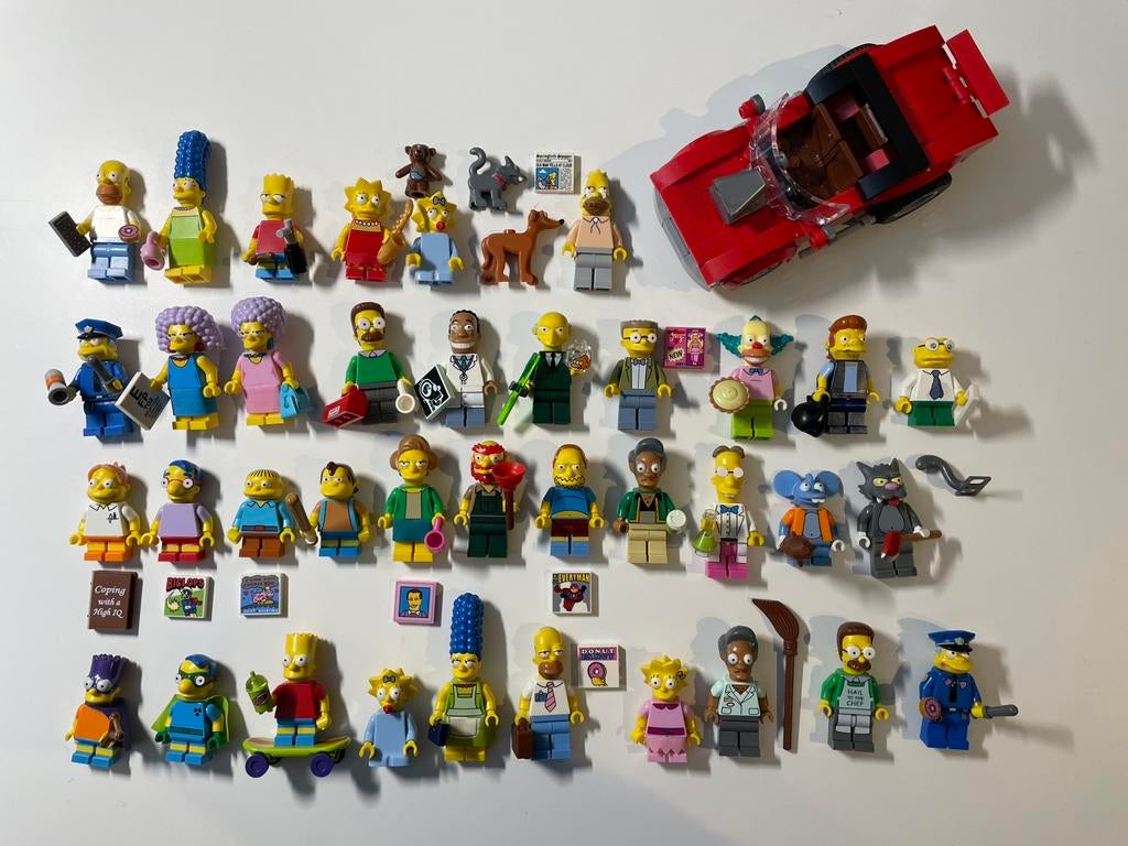 LEGO Simpsons minifiguren, Ophalen of Verzenden, Zo goed als nieuw