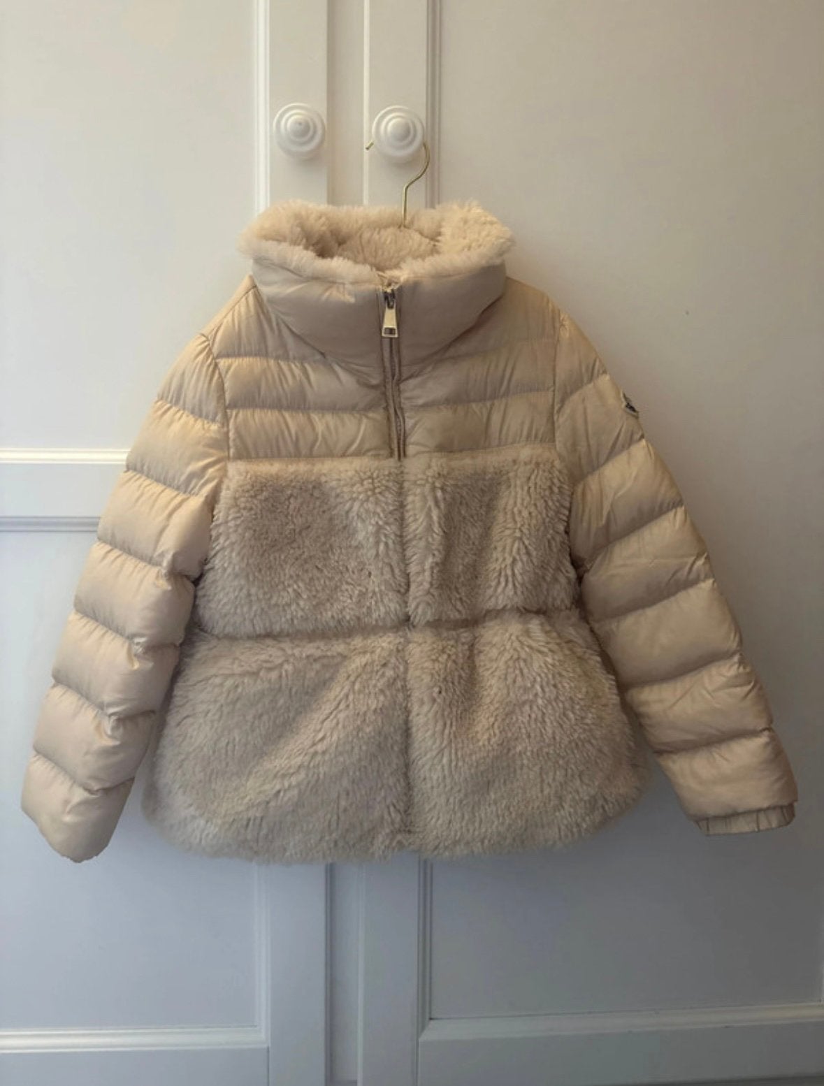 Mooie meisjes moncler jas, Ophalen of Verzenden, Zo goed als nieuw, Meisje, Jas