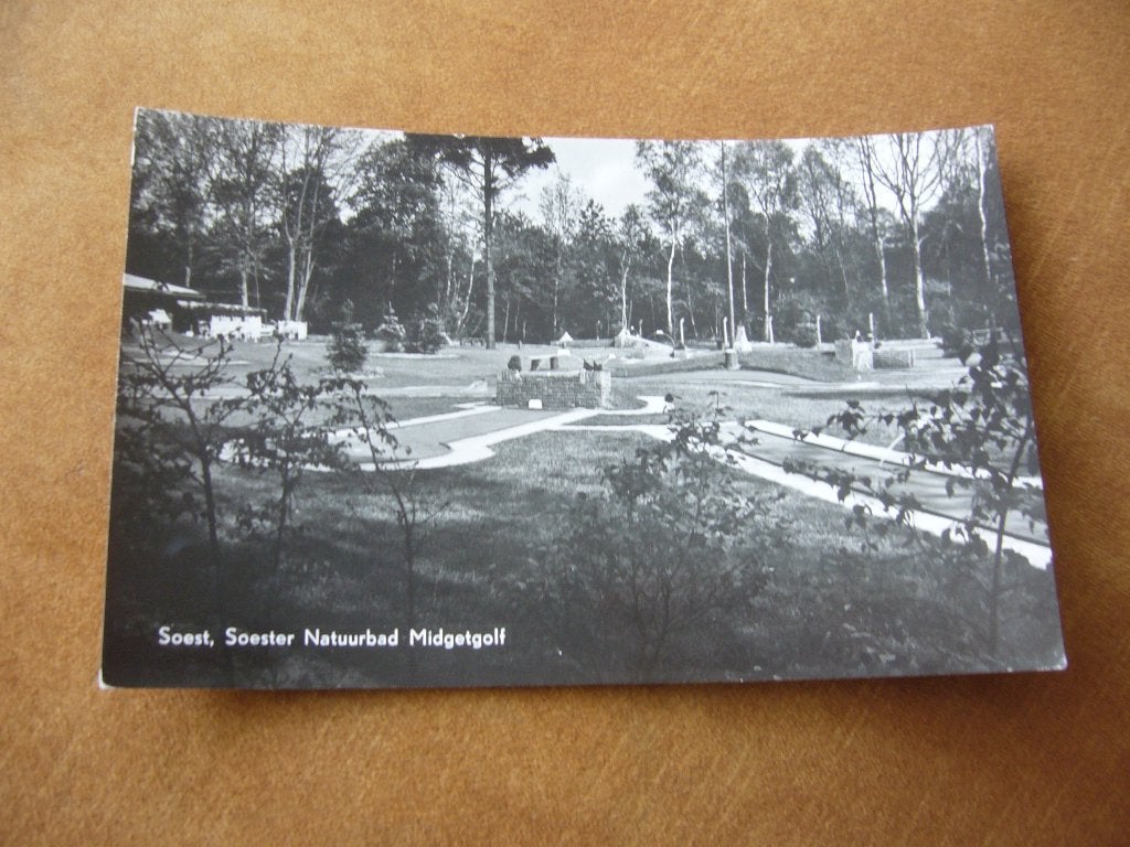 SOEST  =  SOESTER NATUURBAD MIDGETGOLF, Ophalen of Verzenden, 1960 tot 1980, Gelopen, Utrecht