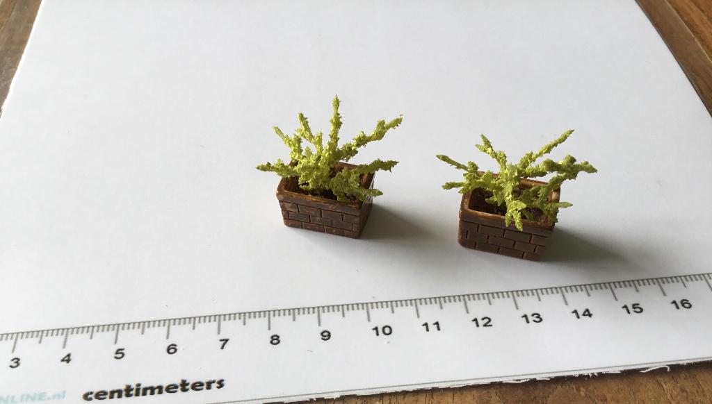 Poppenhuis miniaturen plantjes, Ophalen of Verzenden, Nieuw, Poppenhuis
