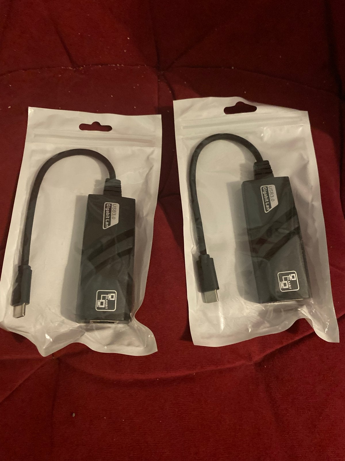 USB 3.0 Gigabit LAN Adapter (2 stuks) nieuw, Ophalen of Verzenden, Nieuw