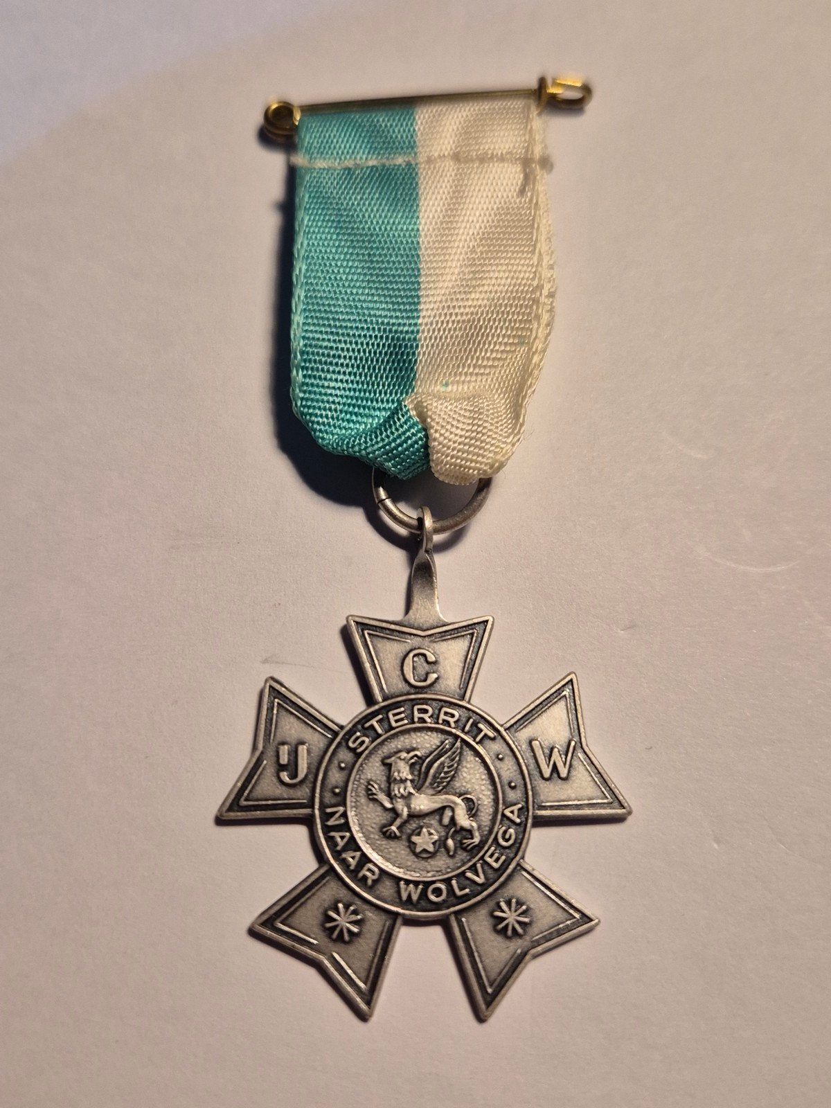 Medaille schaatsen Sterrit Wolvega IJCW, Ophalen of Verzenden, Overige materialen, Nederland