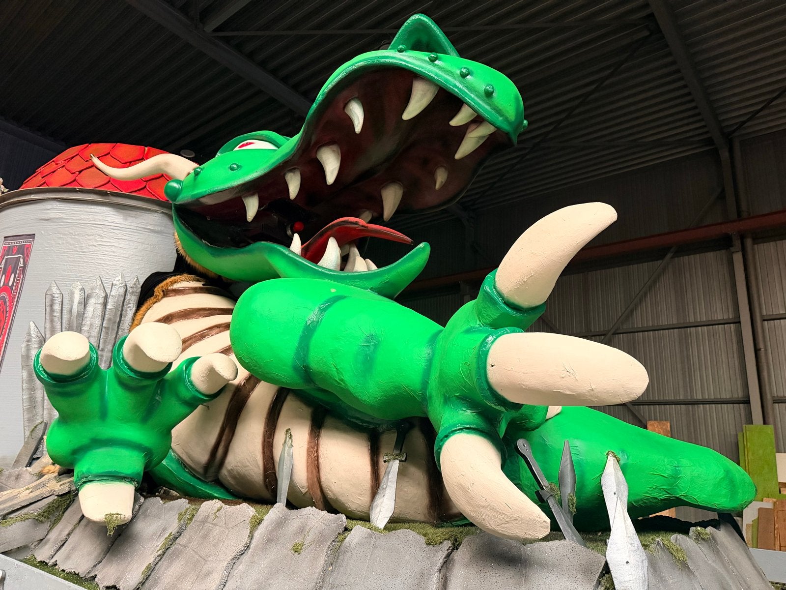 Grote Draak Decoratie voor Feest of Evenement carnaval, Ophalen, Gebruikt, Versiering, Carnaval