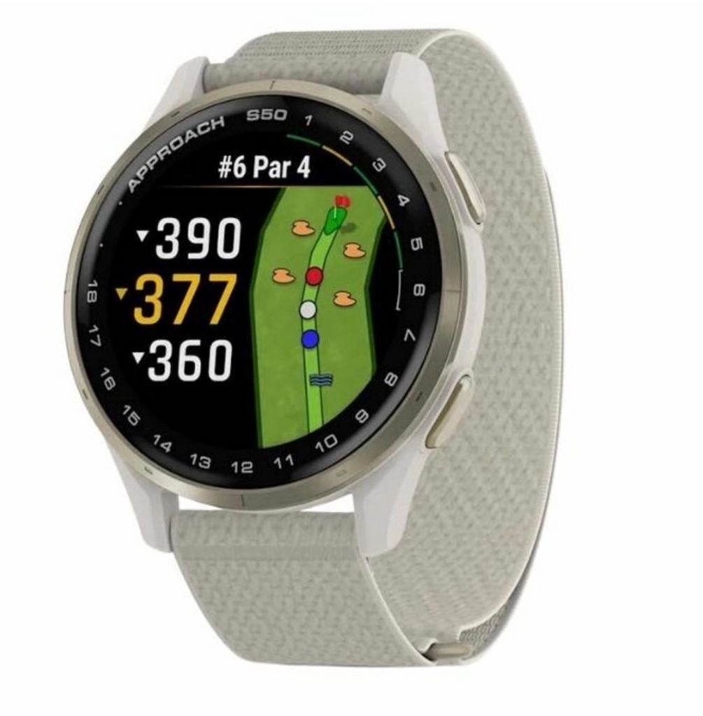 Garmin Approach S50 GPS Golfhorloge - Zo goed als nieuw, Afstand, Ophalen of Verzenden, Zo goed als nieuw, Waterdicht