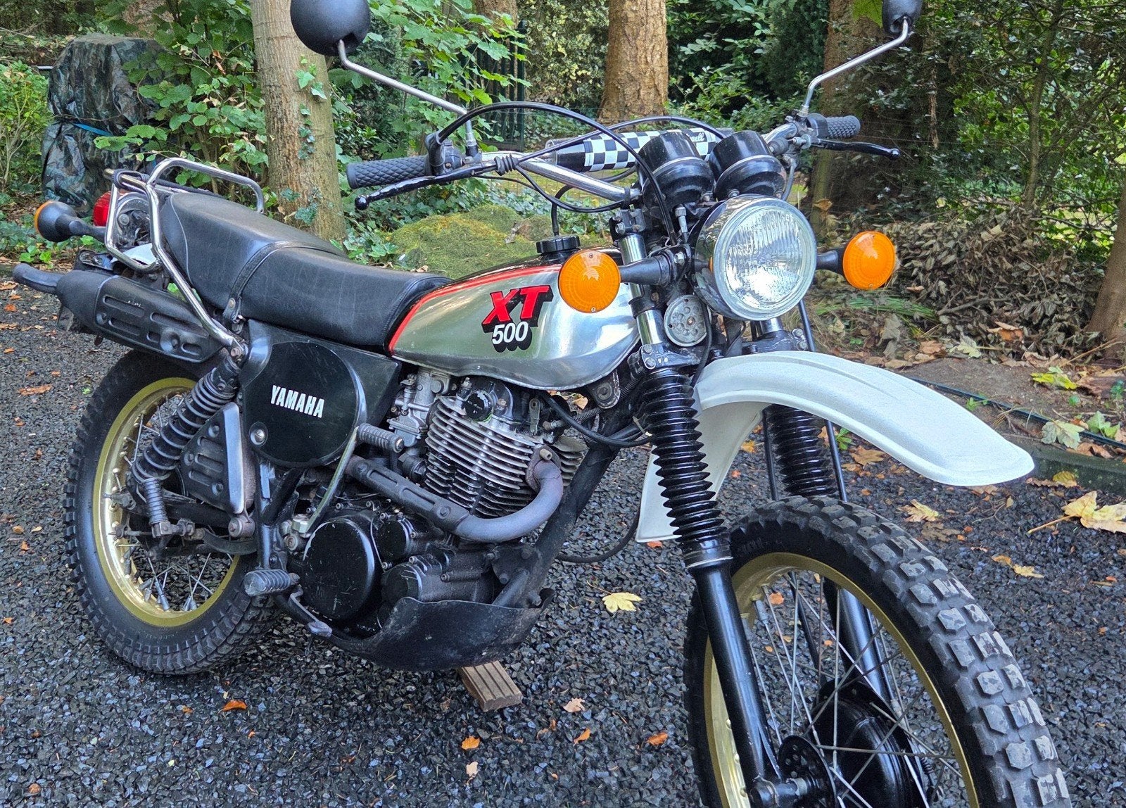 Yamaha XT500 origineel netjes 30K op de klok belastingvrij, Motoren, Ophalen