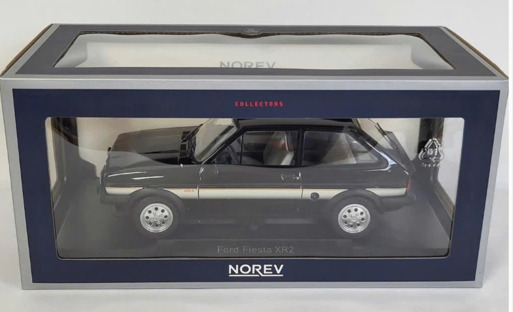 Ford Fiesta XR2 1981 Zwart NOREV schaal 1/18 ref. 182743, Verzenden, Nieuw, Auto, Norev