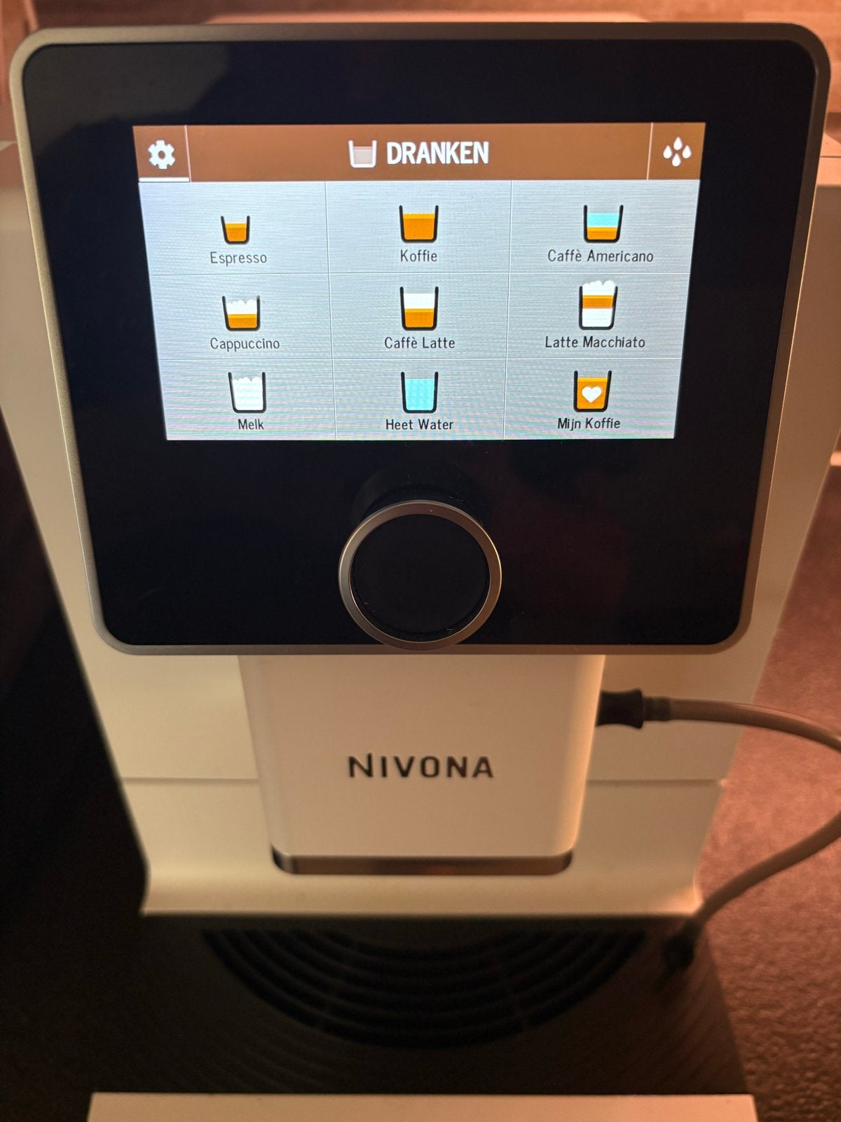 Nivona CafeRomatica 960 965 Volautomatische Koffiemachine, Ophalen, Afneembaar waterreservoir, 10 kopjes of meer, Koffiemachine