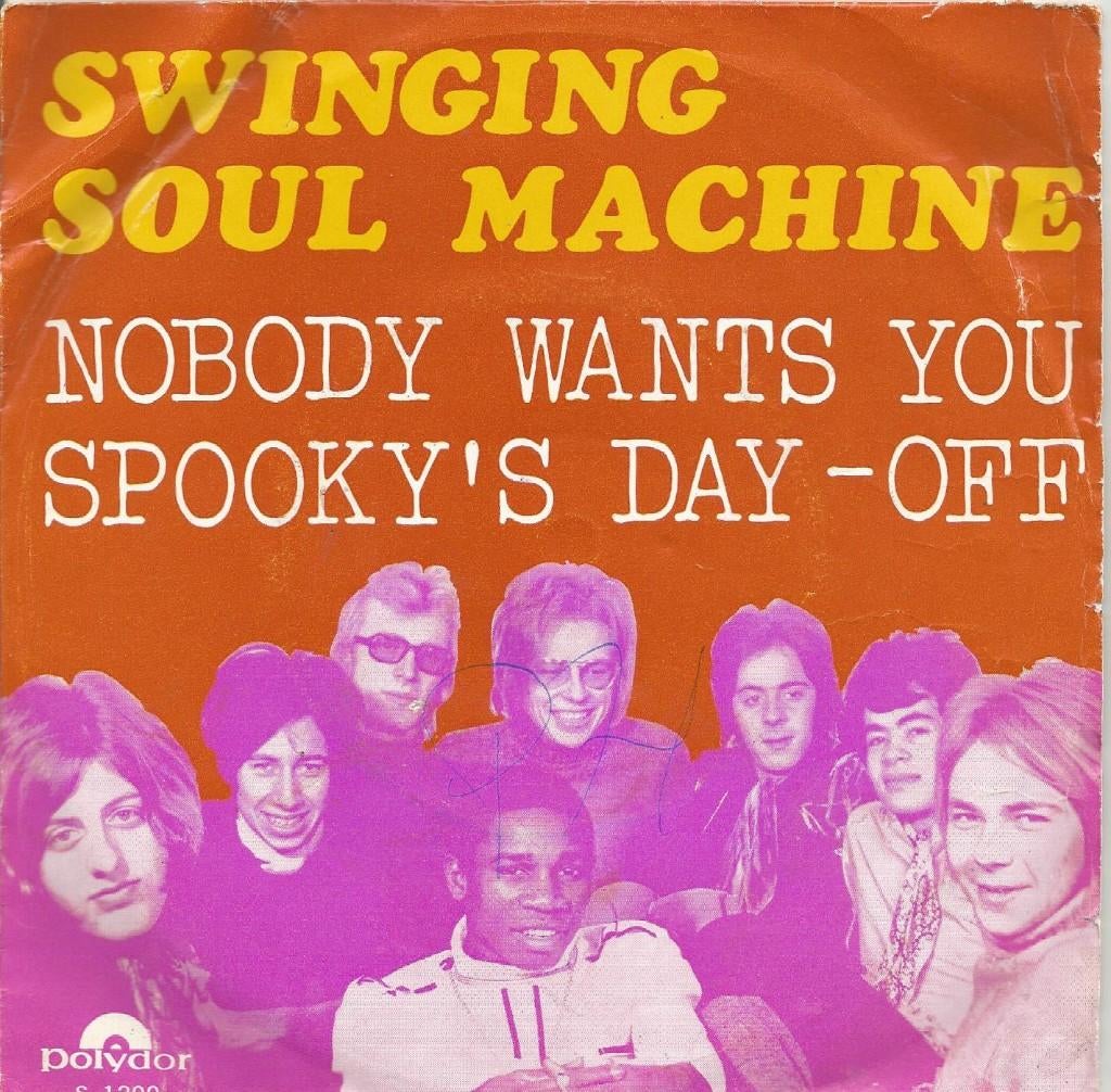 vinyl Swinging soul machine, Ophalen of Verzenden, Gebruikt, 7 inch, R&B en Soul