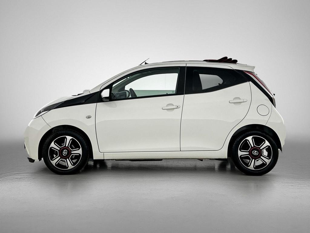 Toyota Aygo 1.0 VVT-i x-pose 70 PK | Elektrisch Vouwdak | Ac, Auto's, Toyota, Voorwielaandrijving, 12 maanden, Stof, Gebruikt