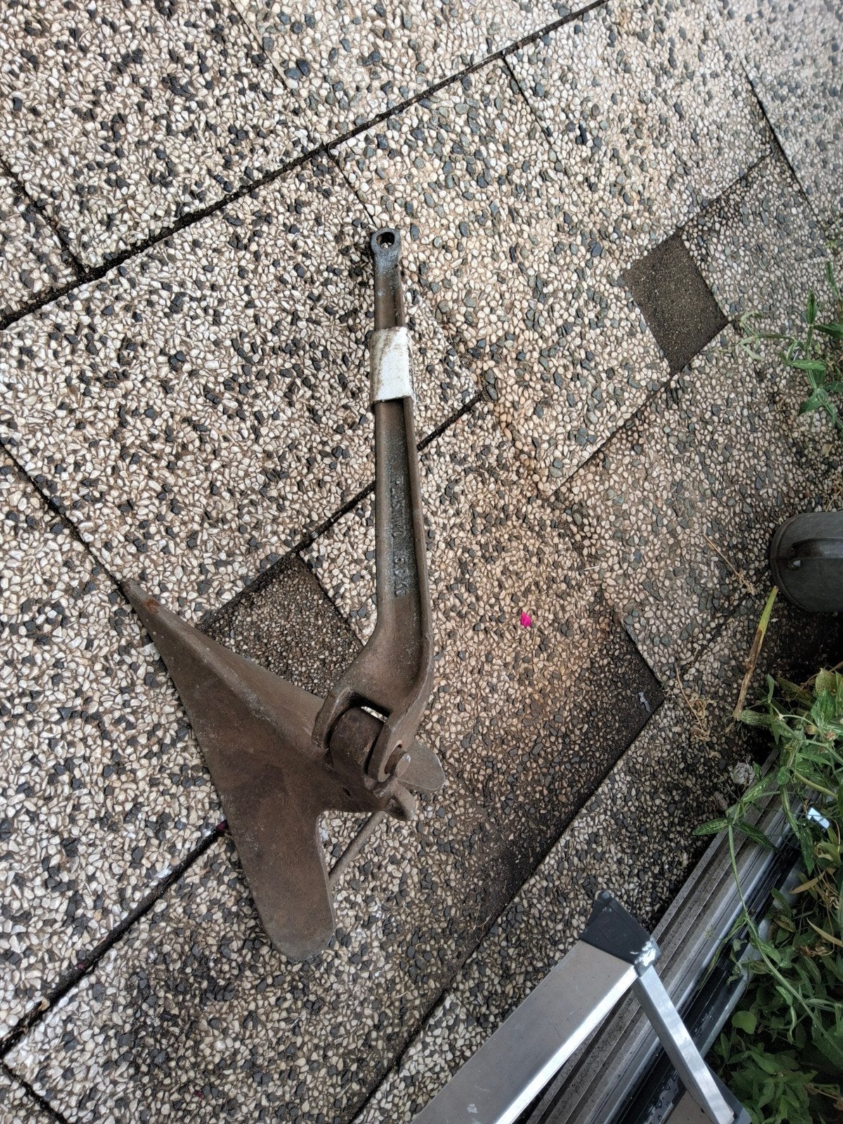 Plastimo anker 15,8 kg, Ophalen, Gebruikt, Overige typen