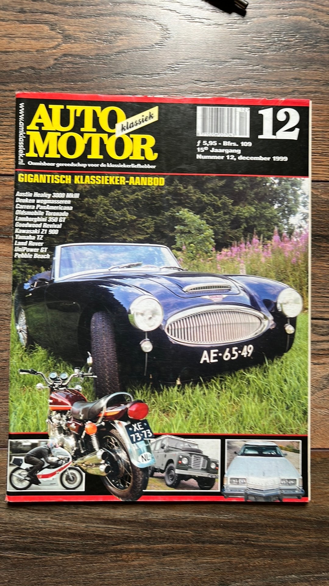 AMK: Austin-Healey 3000 Mk 3, Yamaha TZ, Land Rover Series 3, Ophalen of Verzenden, Gelezen, Overige merken