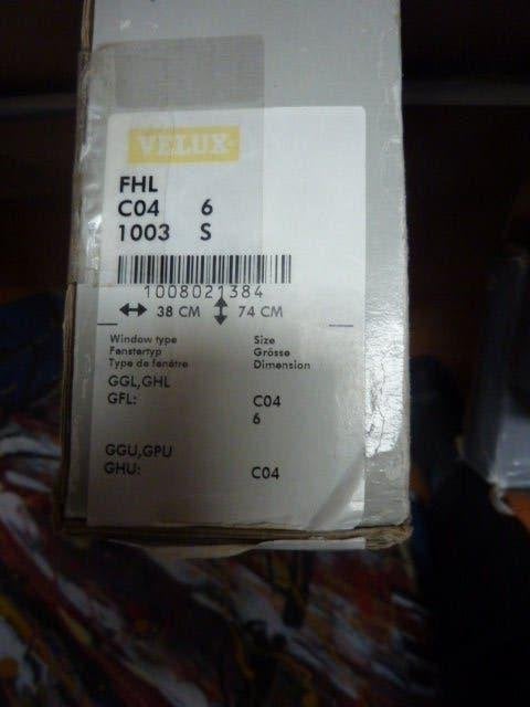Nieuwe Velux plissé gordijnen in diverse maten ( M04 etc., Ophalen of Verzenden, Nieuw, Grijs, Plisségordijn