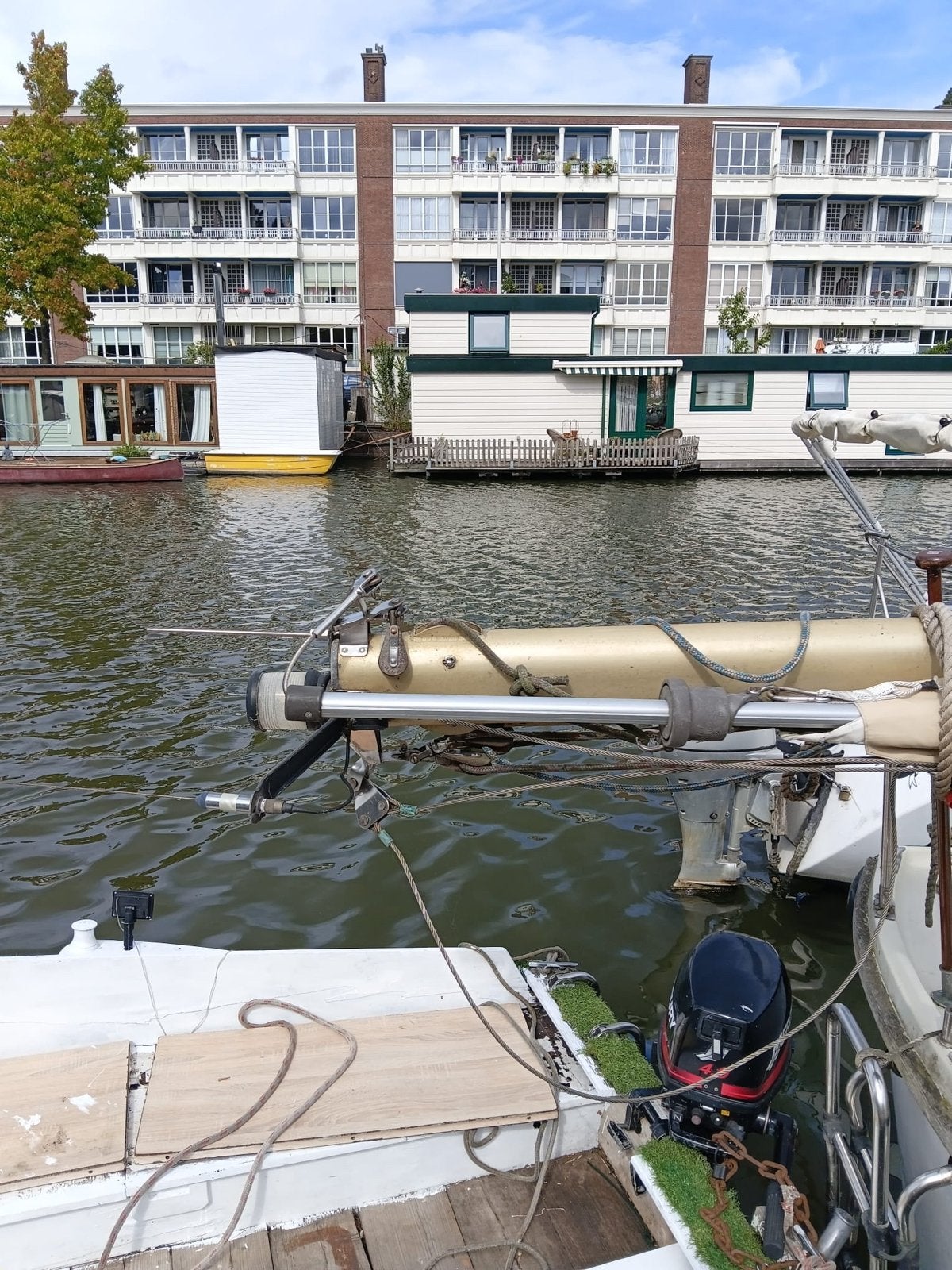 Volledige mast compleet voor zeilboot, Watersport en Boten, Ophalen of Verzenden, Gebruikt, Toebehoren