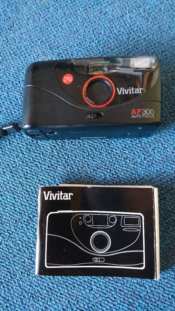 fototoestel Vivitar met boekje, Audio, Tv en Foto, Fotocamera's Analoog, Ophalen, Gebruikt, Compact, Overige Merken