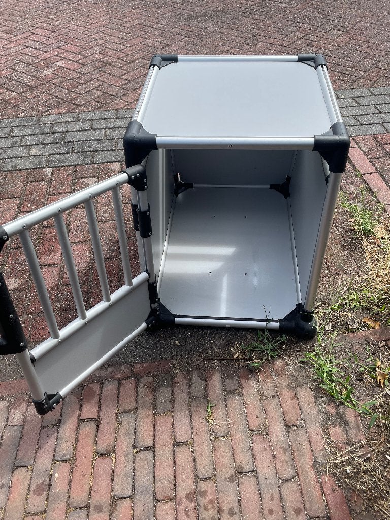 Trixie Hondenbench Aluminium – Maat M, Ophalen, Zo goed als nieuw